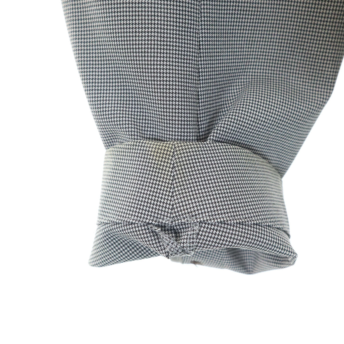 GREEN LABEL RELAXING UNITED ARROWS グリーンレーベルリラクシング ユナイテッドアローズ ACTIVE PLUS ハウンドトゥース柄 テーラードジャケット 44 グレー 千鳥格子 アンコン メンズ