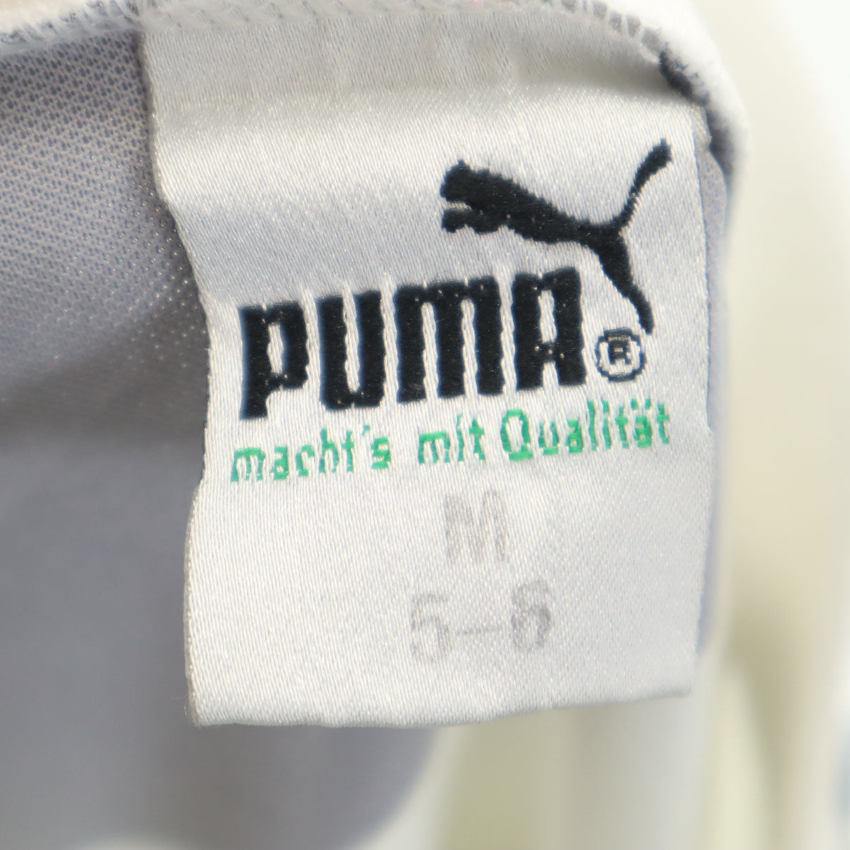 PUMA プーマ 80s 西ドイツ製 ヴィンテージ 半袖 ユニフォーム M ホワイト メンズ