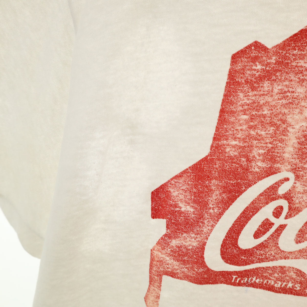 90s オールド コカコーラ 半袖 シングルステッチ Tシャツ ホワイト メンズ