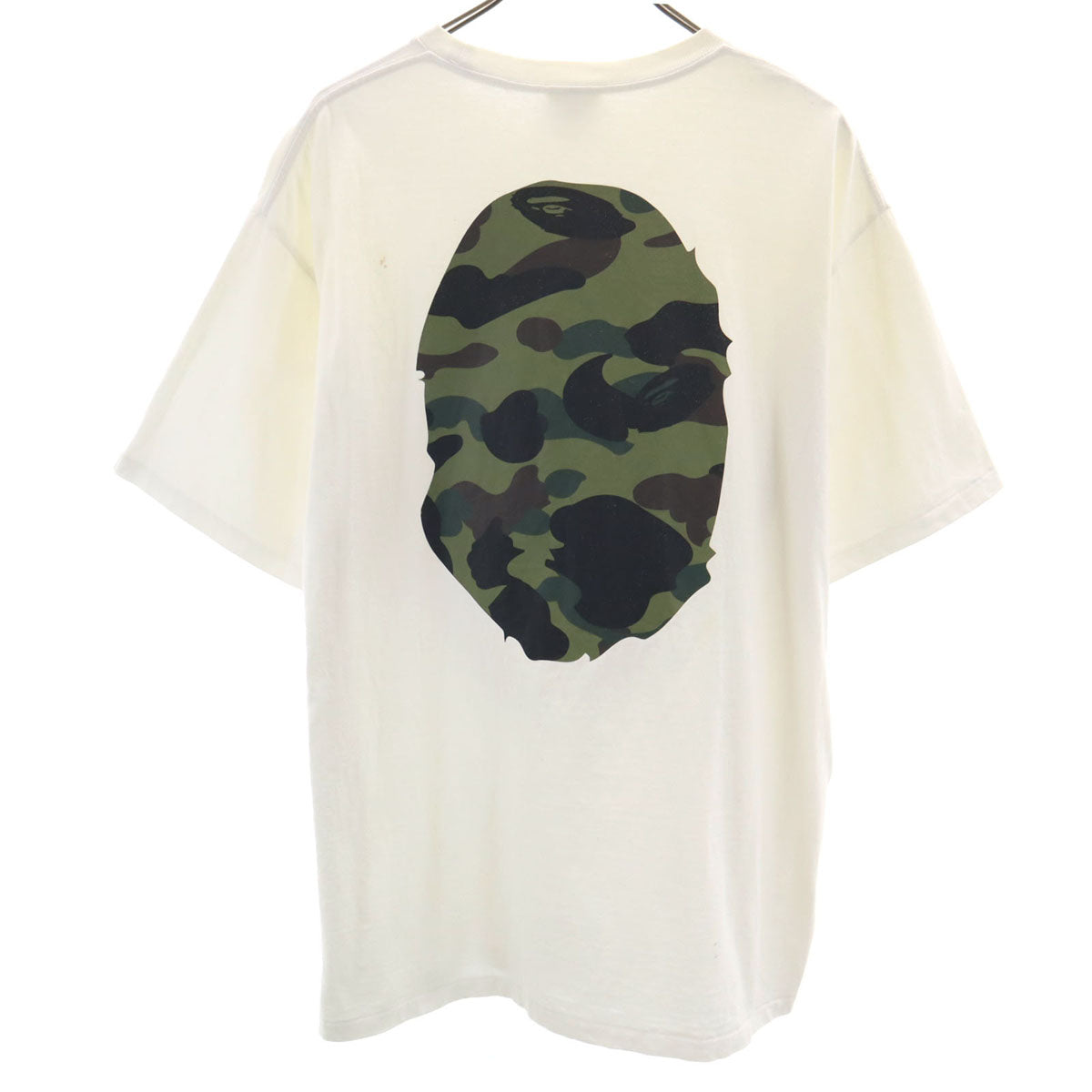 A BATHING APE アベイシングエイプ 半袖 Tシャツ 2XL ホワイト ビッグサイズ メンズ