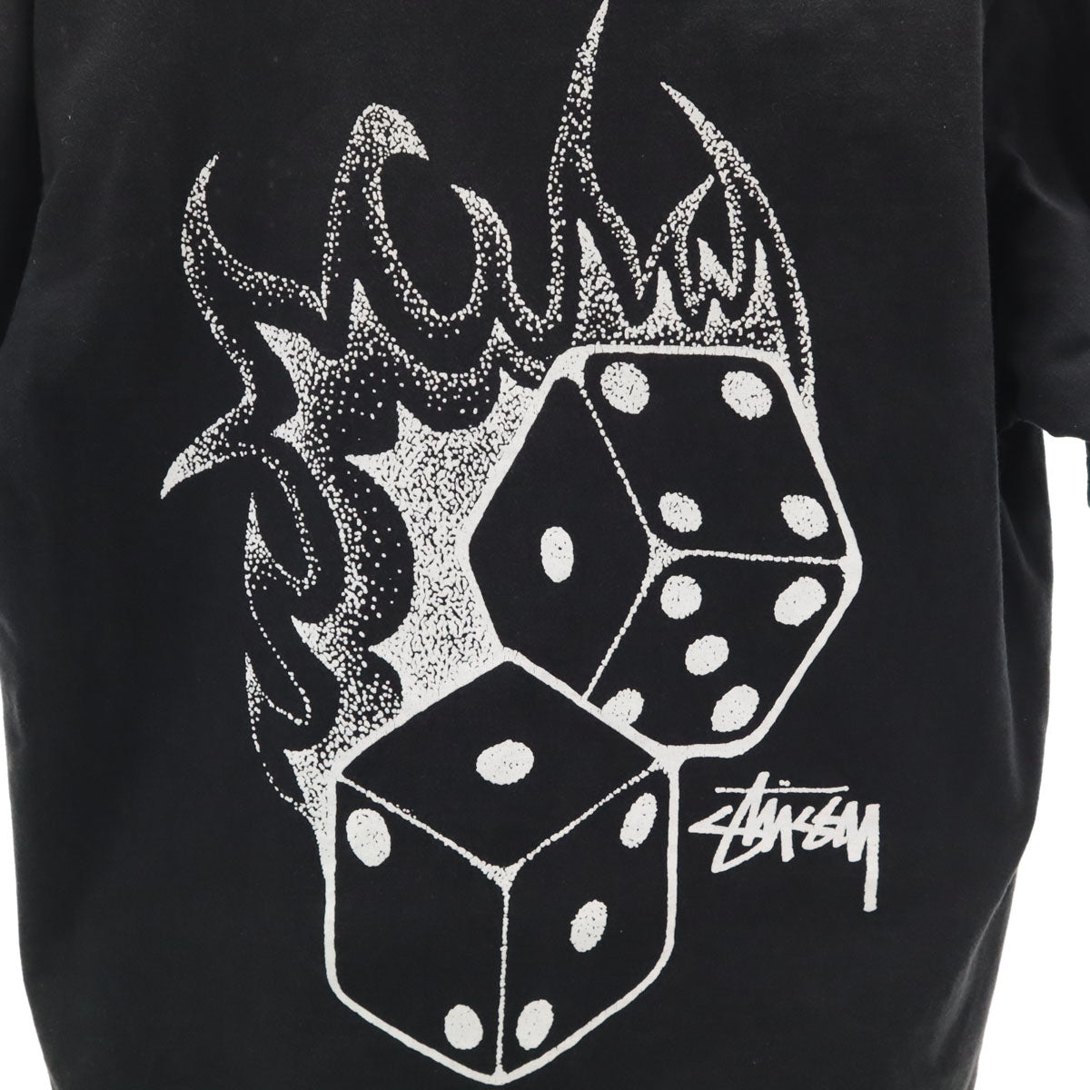 STUSSY ステューシー 半袖 Tシャツ M ブラック メンズ