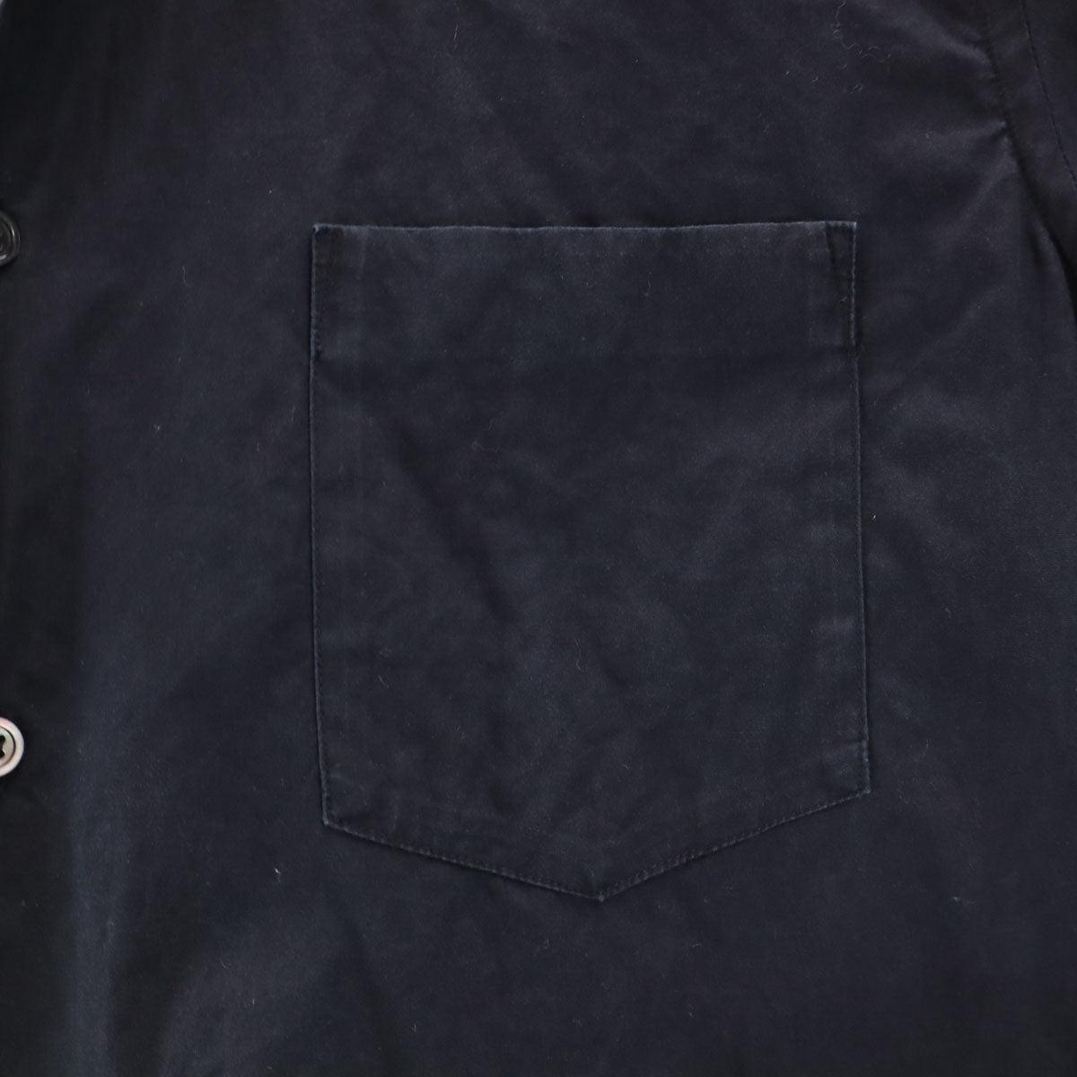 COMME des GARCONS HOMME PLUS コムデギャルソンオムプリュス 2001年 日本製 半袖 シャツ L ネイビー メンズ