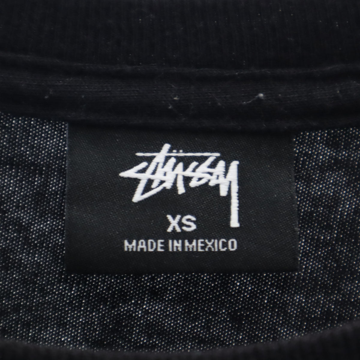 STUSSY ステューシー 長袖 Tシャツ XS ブラック ロンT メンズ