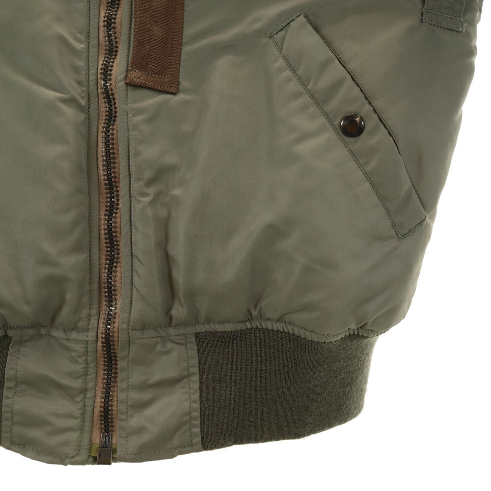 バズリクソンズMA-1フライトジャケット Mサイズ セージグリーン バズリクソンズ MA-1 フライトジャケット M セージグリーン Buzz