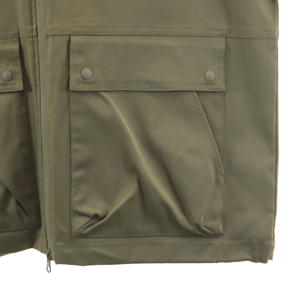 アブガルシア ジャケット L オリーブ フィッシング メンズ