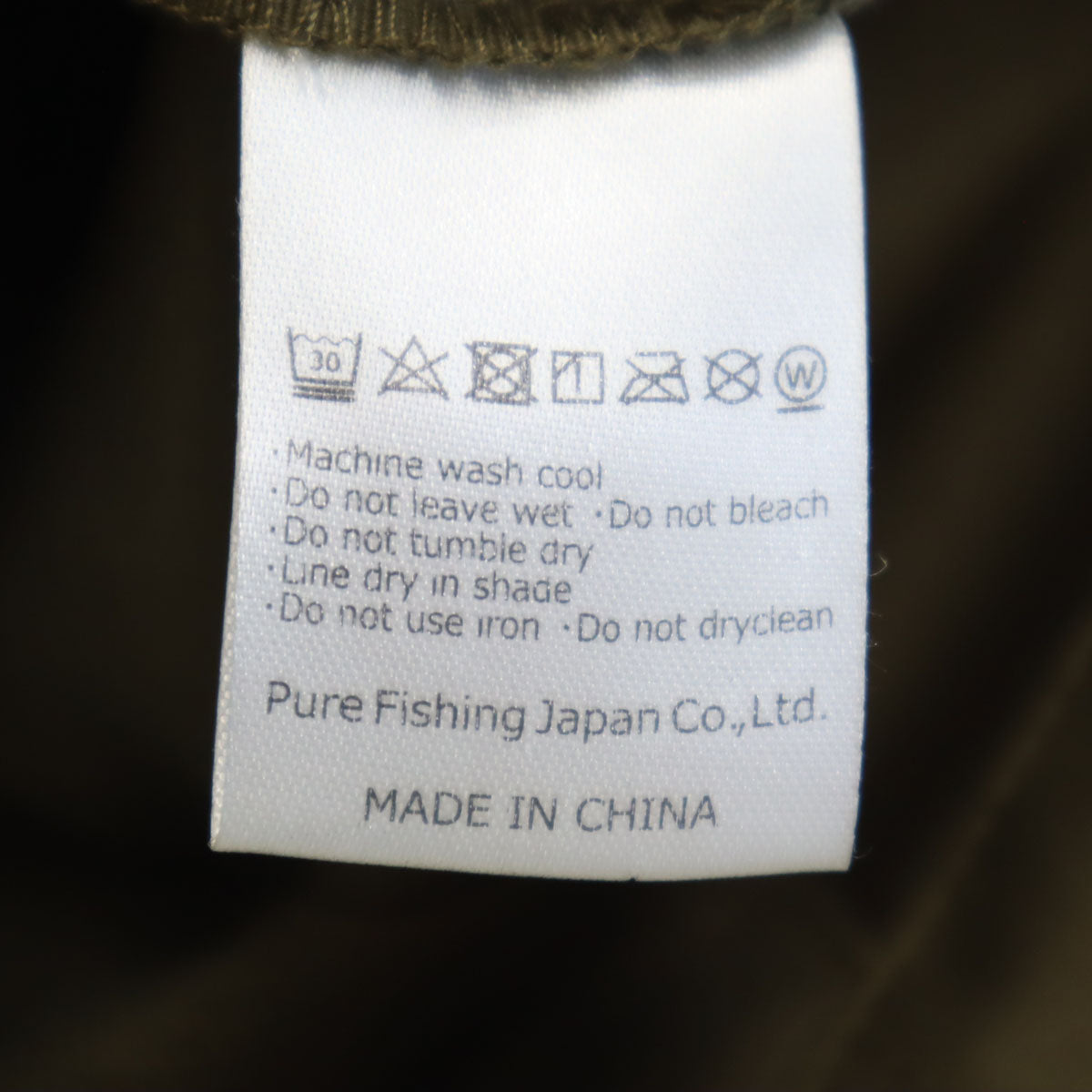 アブガルシア ジャケット L オリーブ フィッシング メンズ