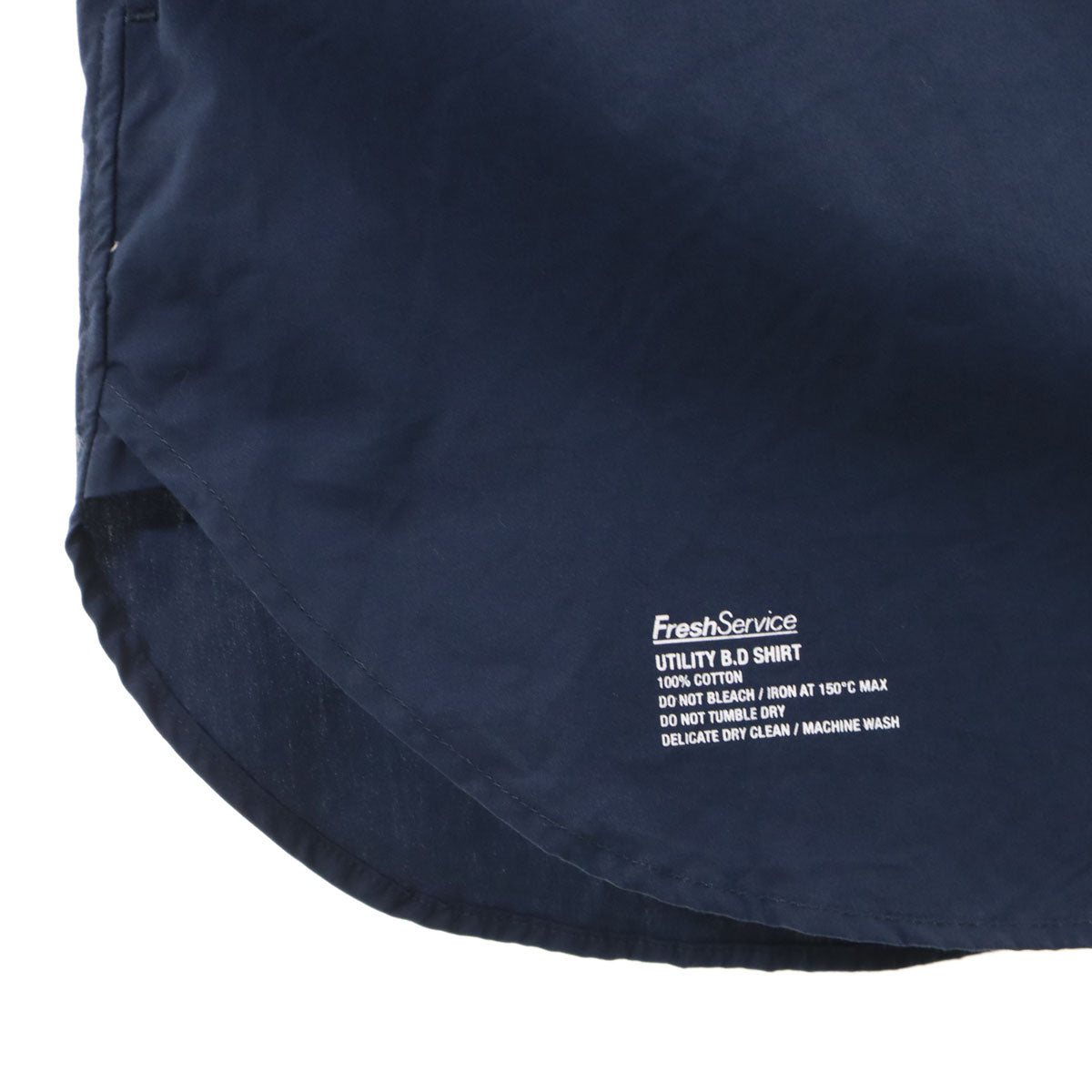 FreshService フレッシュサービス 長袖 ボタンダウンシャツ F ネイビー メンズ