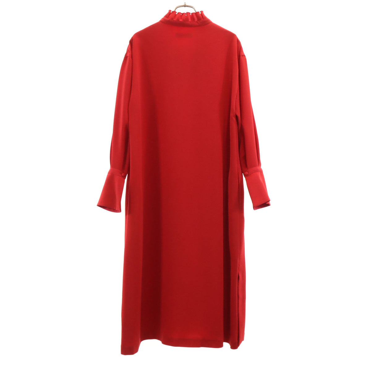 ADORE アドーア 日本製 長袖 ワンピース 36 レッド レディース