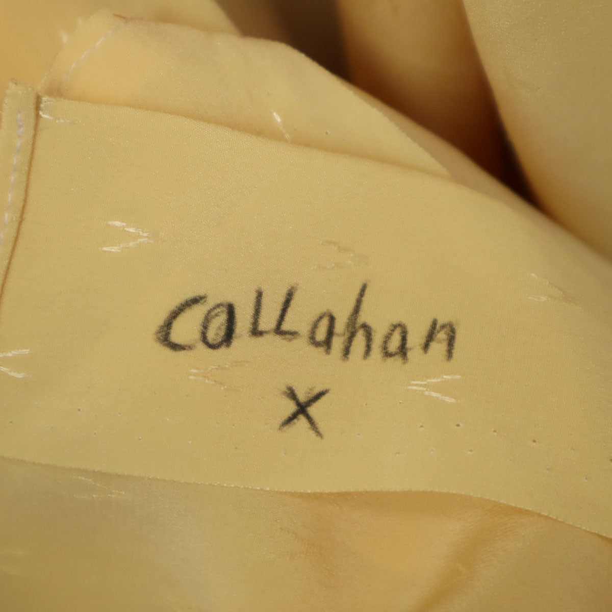 70s ヴィンテージ 長袖 シャツ イエロー メンズ