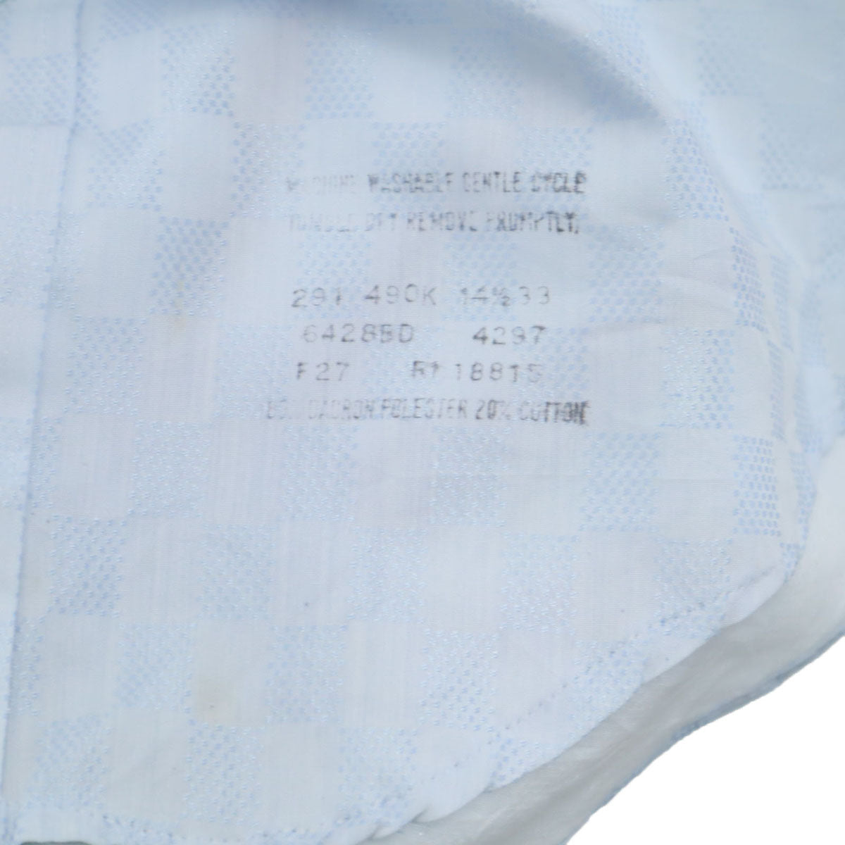 TOWNCRAFT タウンクラフト 70s ヴィンテージ PENN PREST 長袖 ボタンダウンシャツ 14 1/2 33 ライトブルー Penneys メンズ