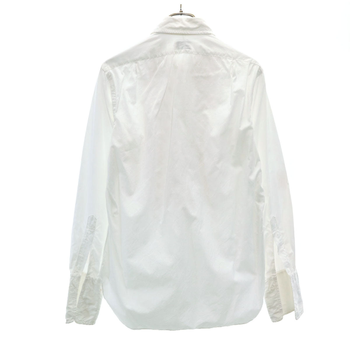 60s ヴィンテージ 長袖 フリル シャツ ホワイト メンズ