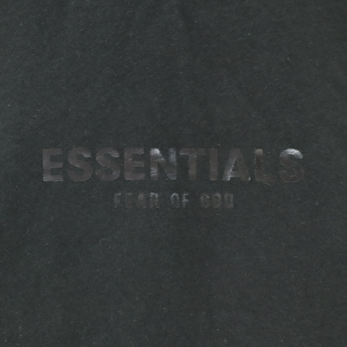 ESSENTIALS エッセンシャルズ バックロゴ 半袖 Tシャツ XL ブラック メンズ
