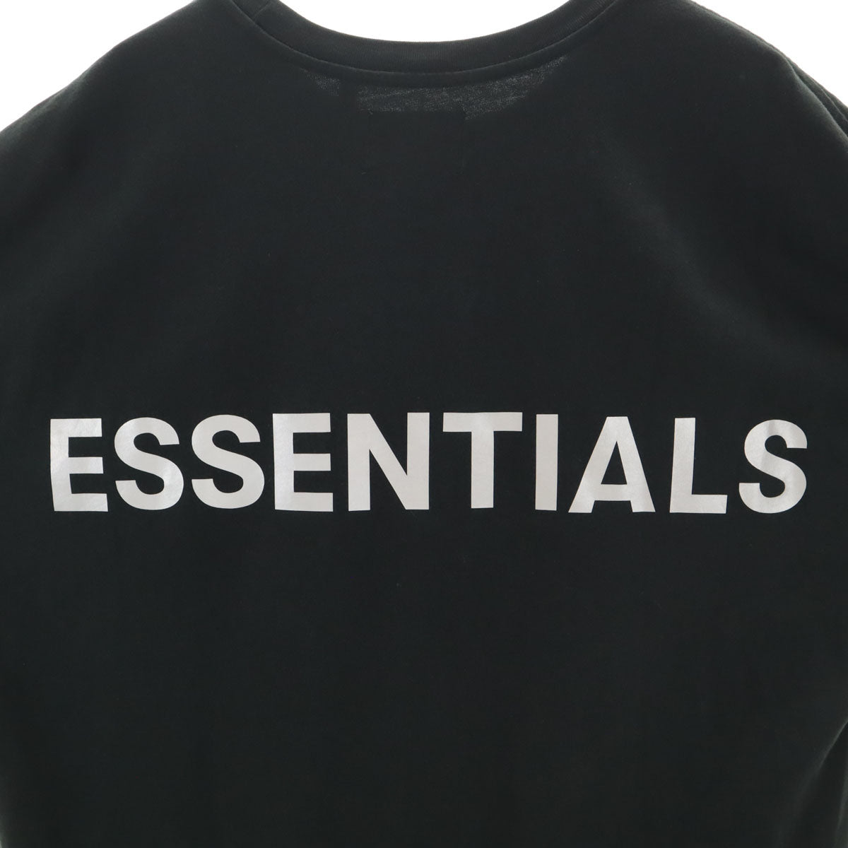 ESSENTIALS エッセンシャルズ バックロゴ 半袖 Tシャツ XL ブラック メンズ