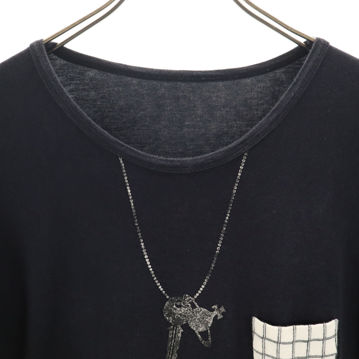 Vivienne WestwoodMAN ヴィヴィアンウエストウッドマン 日本製 半袖 Tシャツ 50 ブラック メンズ