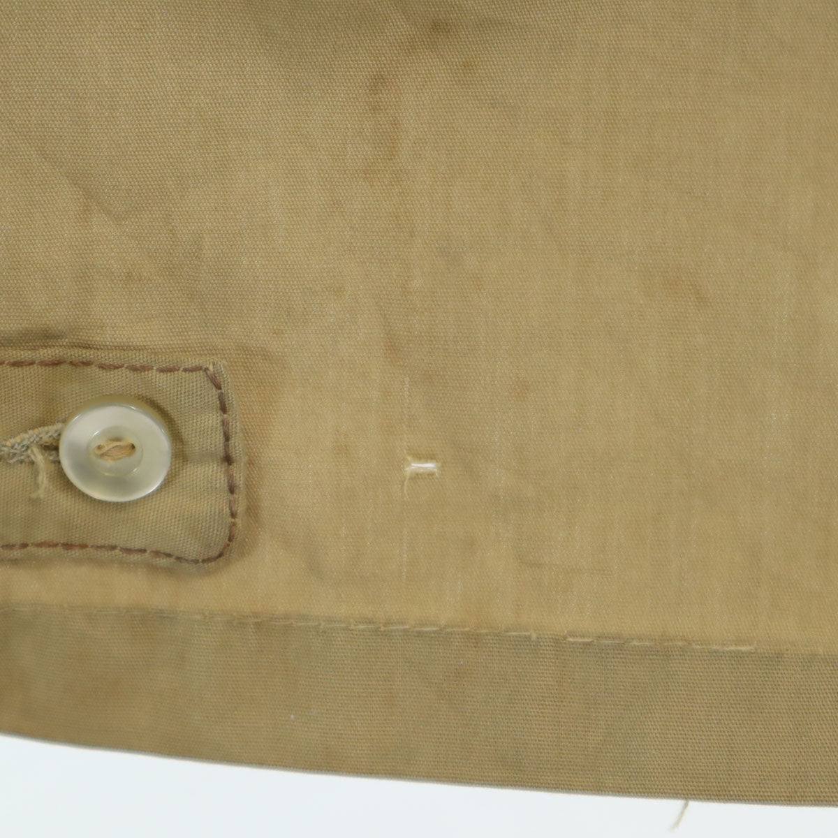 VINTAGE ヴィンテージ 50s 60s Lightningジップ ドリズラー ジャケット ベージュ スイングトップ メンズ