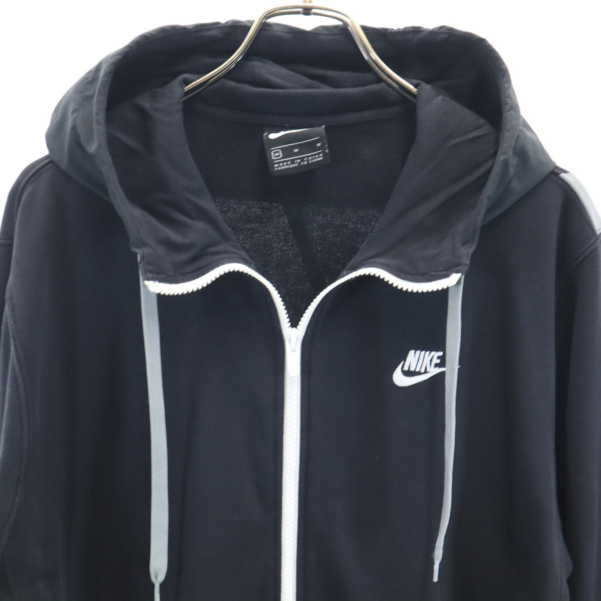 NIKE ナイキ 長袖 スウェット ジップパーカー M 黒 メンズ