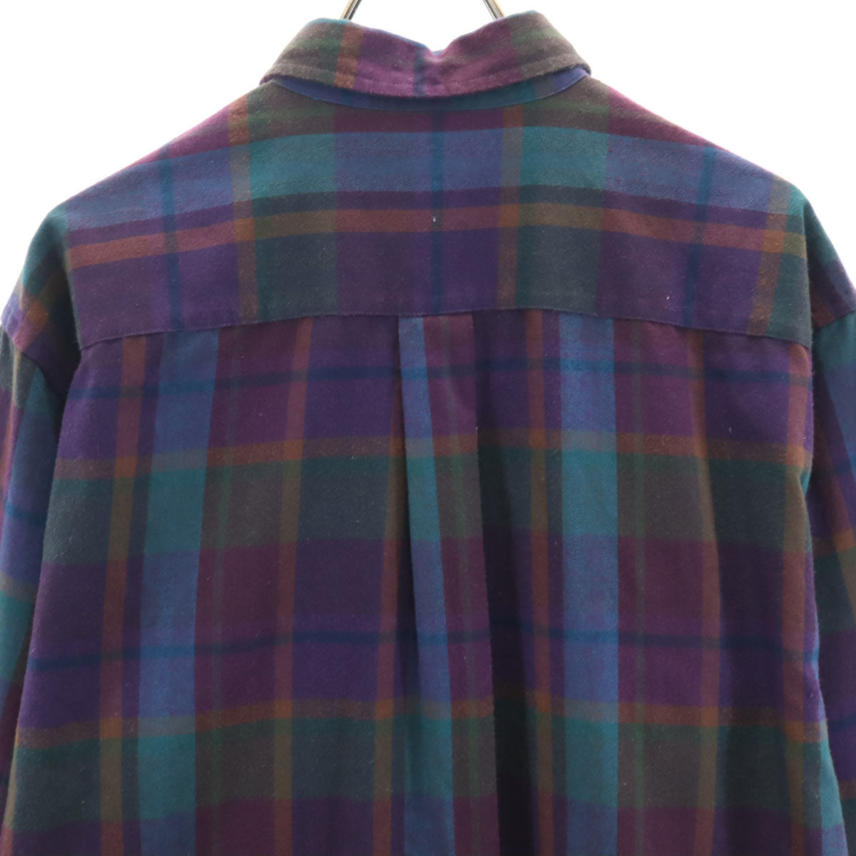 L.L.Bean エルエルビーン 80s ヴィンテージ チャック柄 長袖 シャツ L アウトドア メンズ