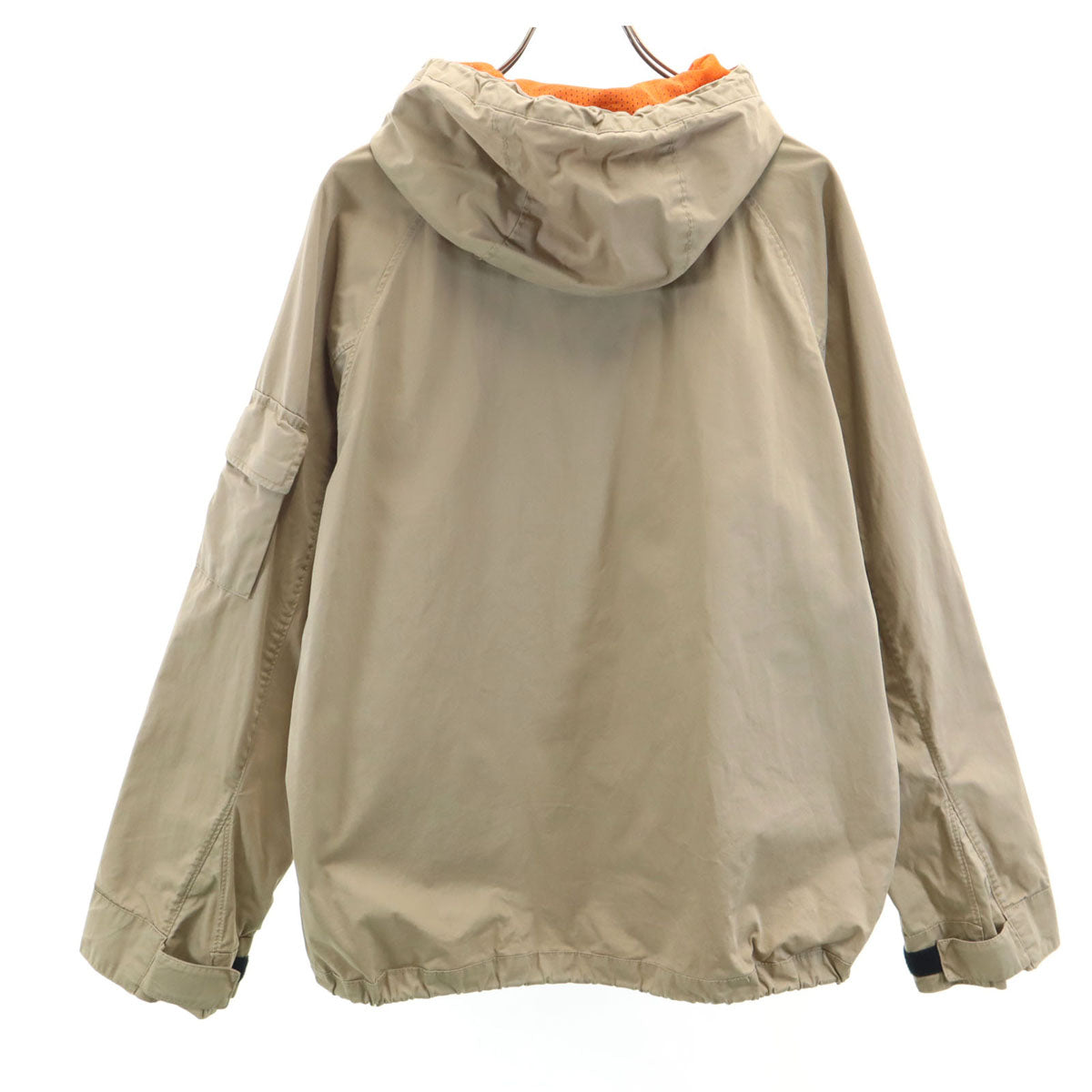 TOMMY HILFIGER トミーヒルフィガー ハーフジップ ジャケット S ベージュ プルオーバー メンズ