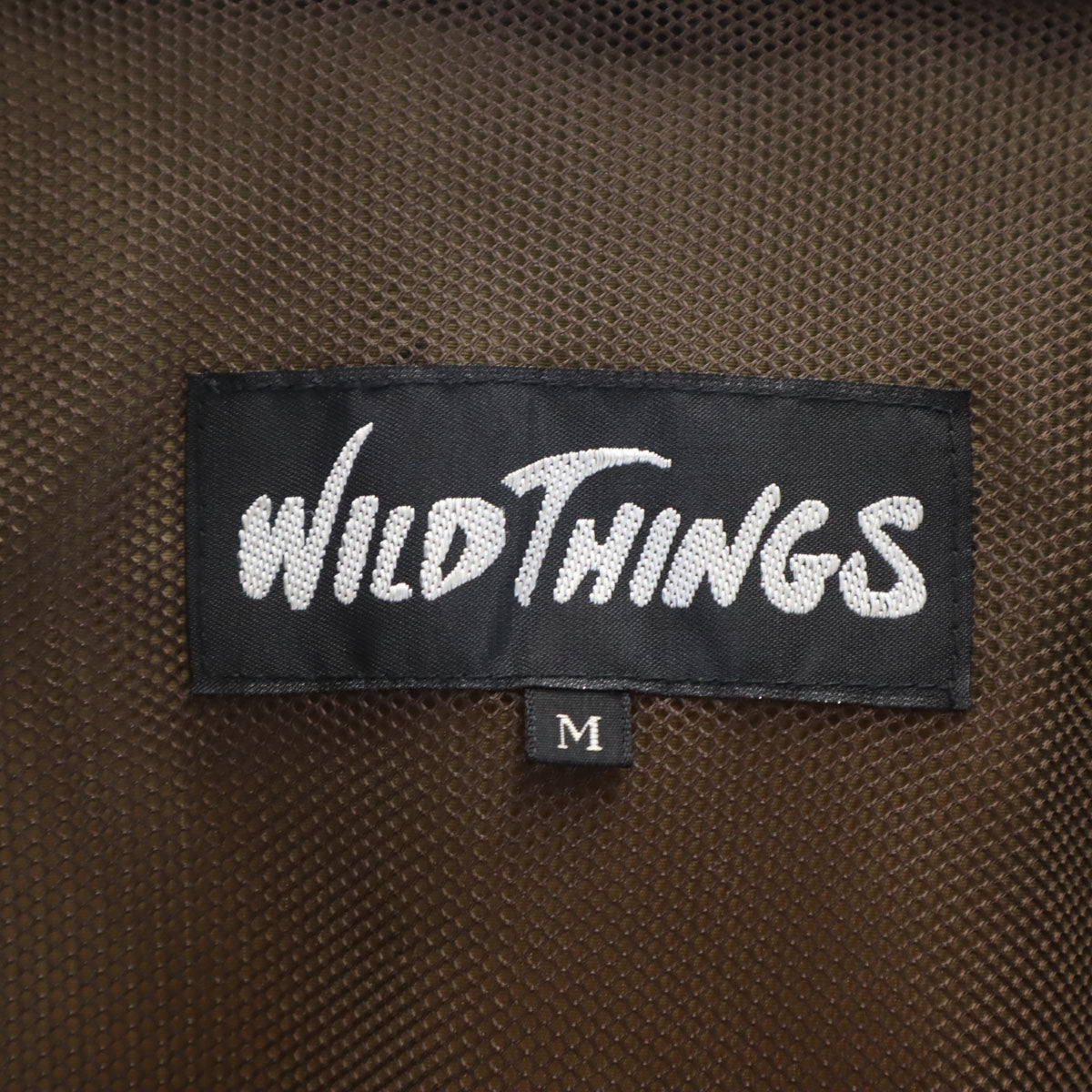 WILDTHINGS ワイルドシングス 長袖 マウンテンパーカー M カーキ メンズ