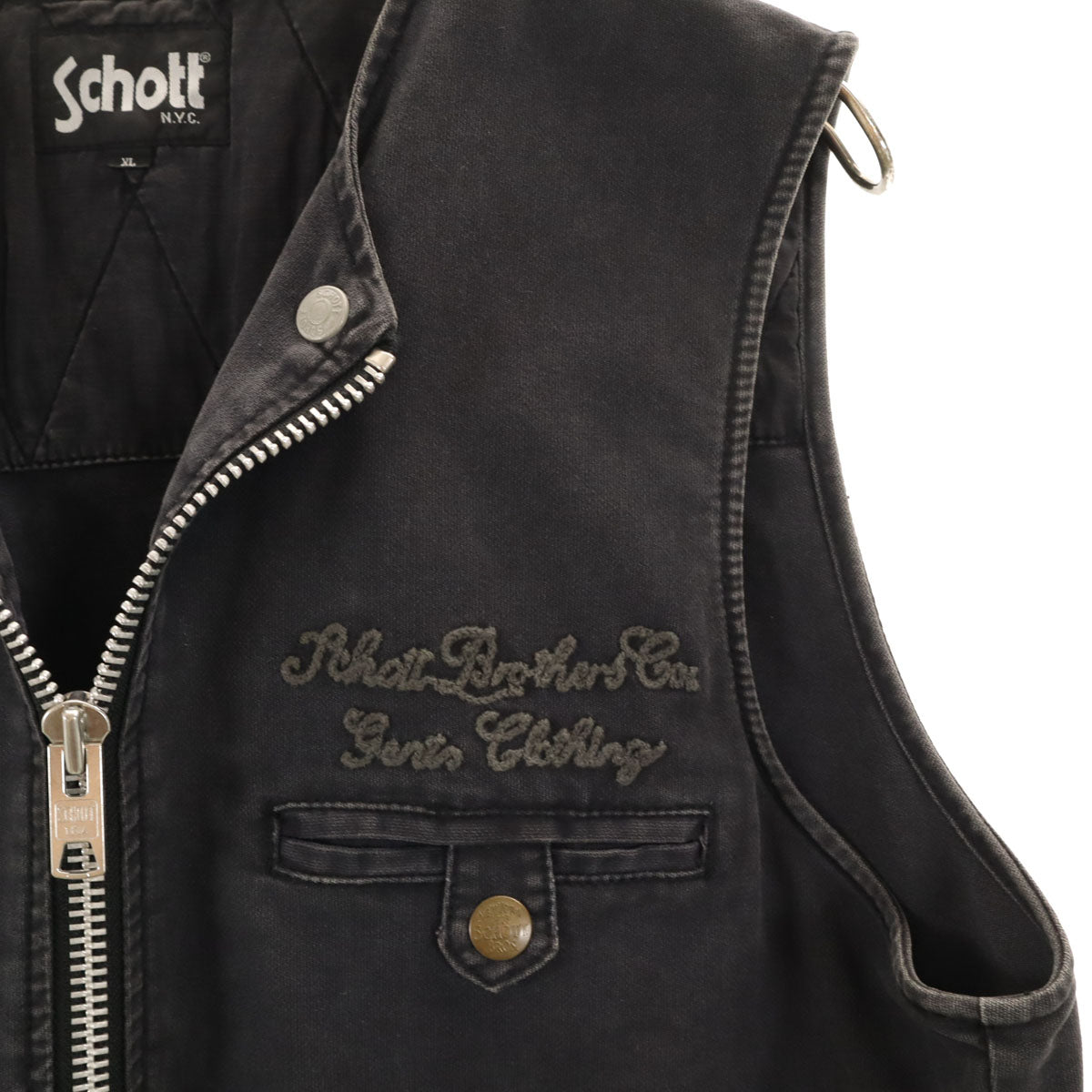 schott ショット ベスト XL ブラック系 メンズ