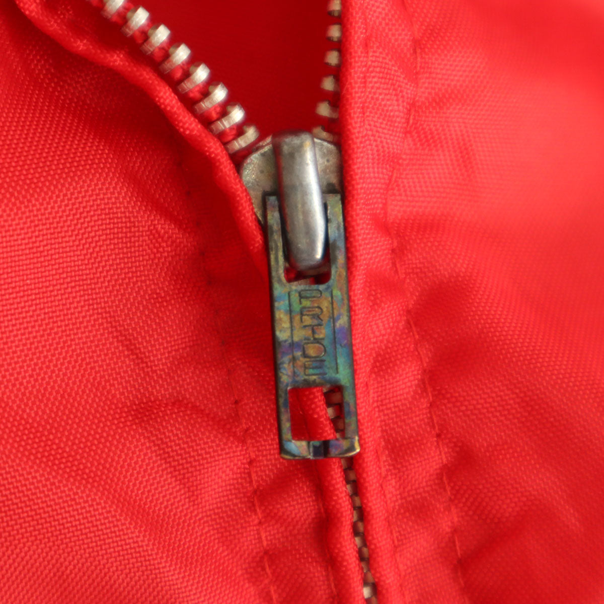 Swingster スウィングスター 70s ヴィンテージ マルチカラー レーサージャケット ナイロンジャケット XL レッド メンズ