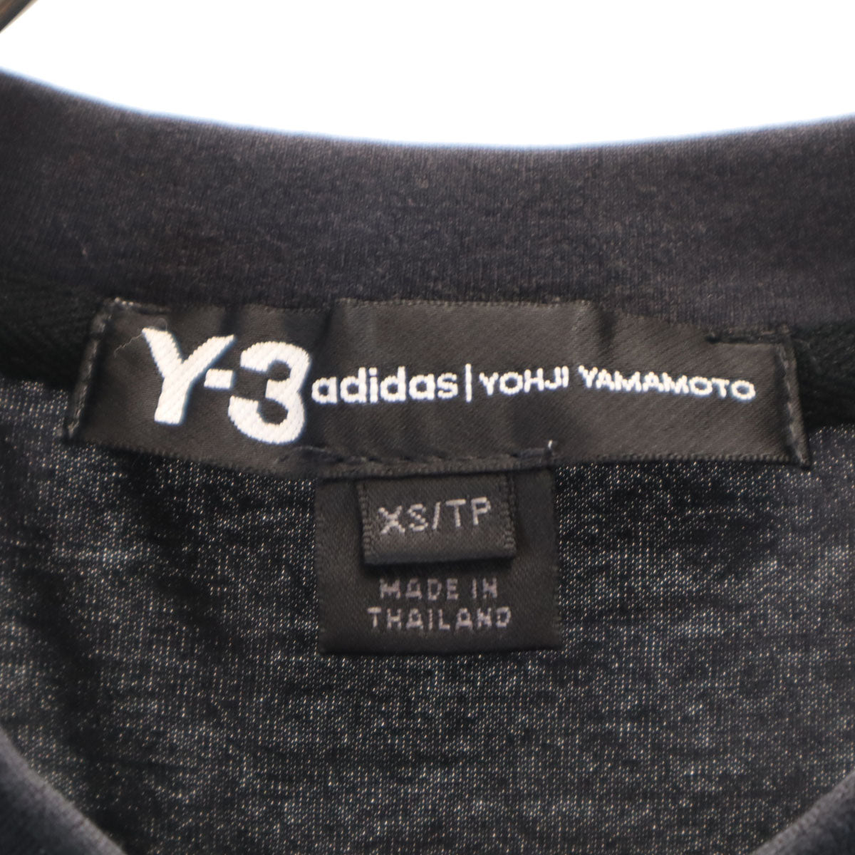 Y-3 ワイスリー バックプリント 半袖 Tシャツ XS ブラック ヨウジヤマモト adidas レディース