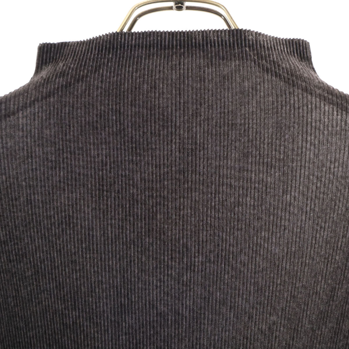 美品 PLEATS PLEASE プリーツプリーズ 日本製 半袖 プリーツ カットソー 3 ブラック イッセイミヤケ レディース