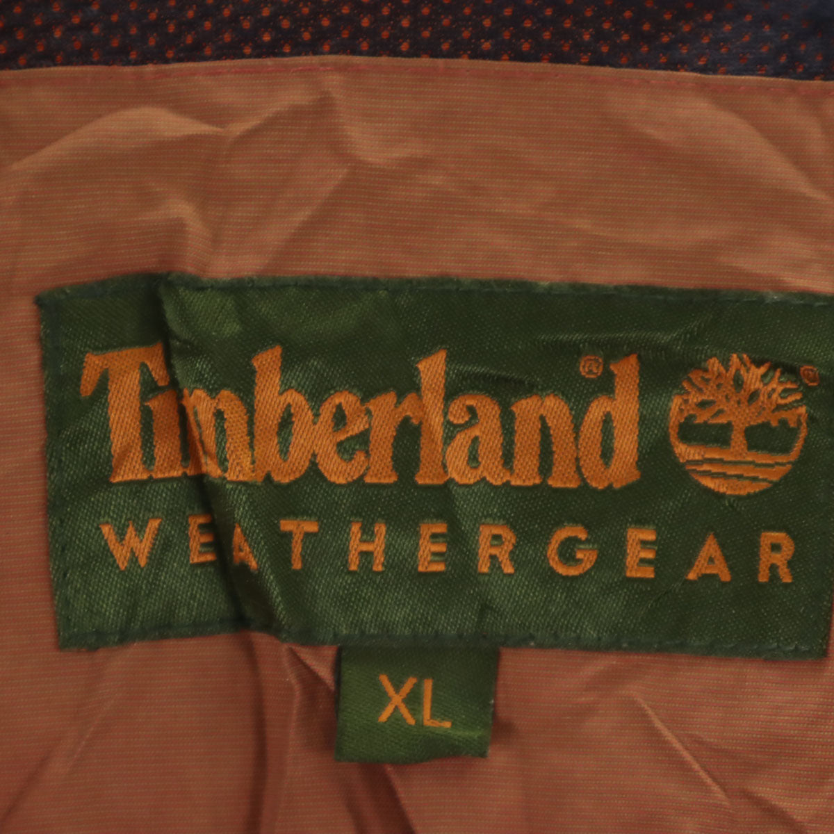 Timberland ティンバーランド 00s オールド ナイロンジャケット XL ブラウン メンズ