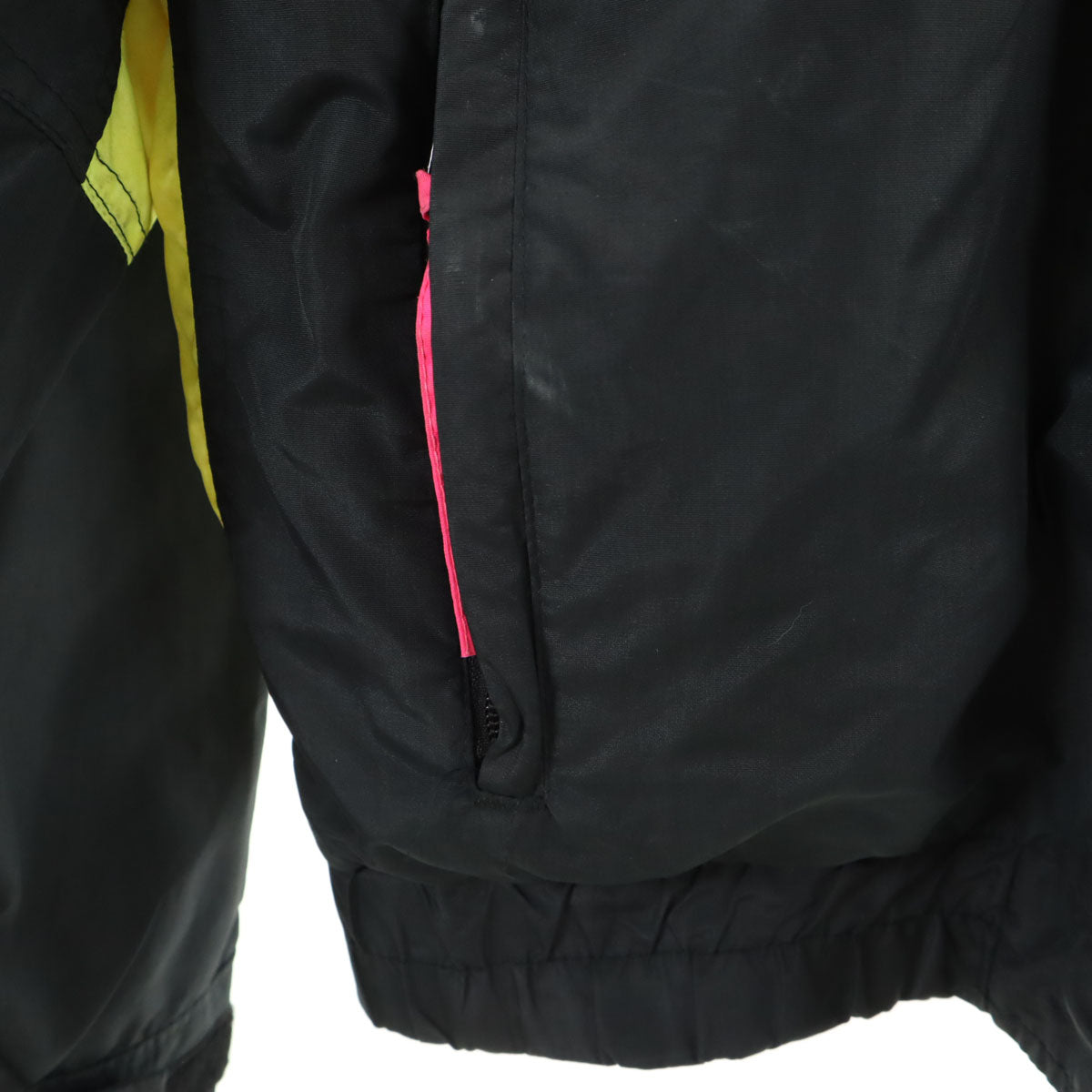 Columbia コロンビア 80s ヴィンテージ 紺タグ ナイロンジャケット XL ブラック メンズ