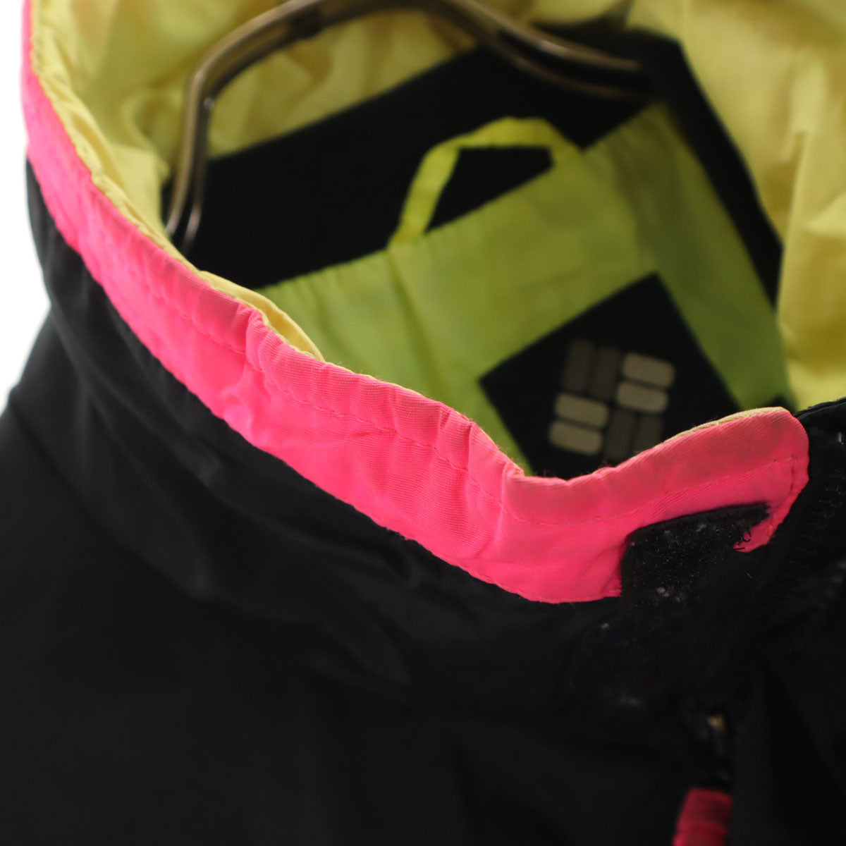 Columbia コロンビア 80s ヴィンテージ 紺タグ ナイロンジャケット XL ブラック メンズ