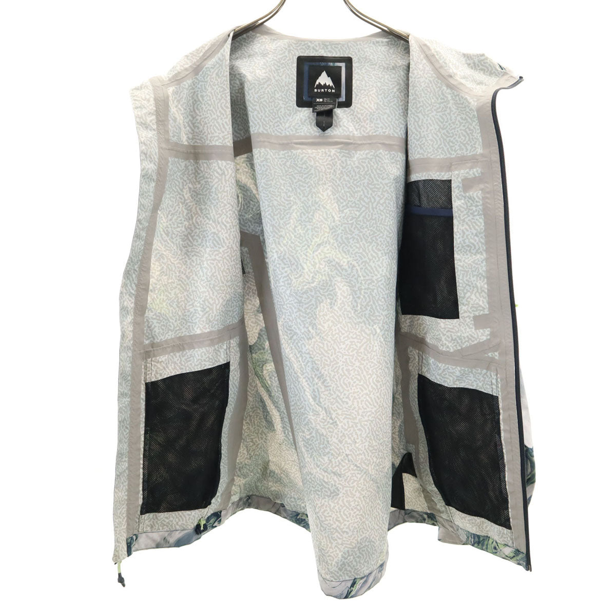 BURTON バートン レインジャケット XS グレー フーディー メンズ