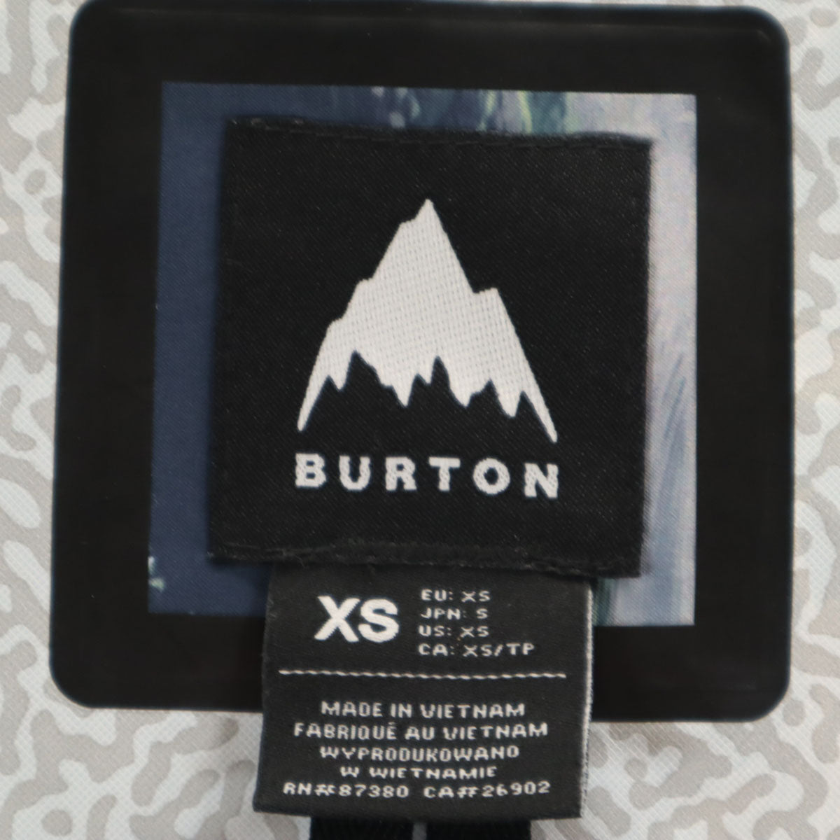 BURTON バートン レインジャケット XS グレー フーディー メンズ