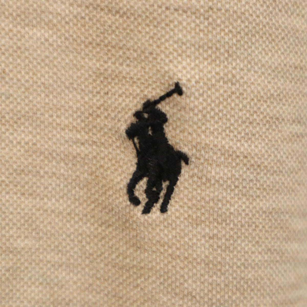 未使用 POLO GOLF RALPH LAUREN ポロゴルフラルフローレン 長袖 ポロシャツ L ベージュ メンズ