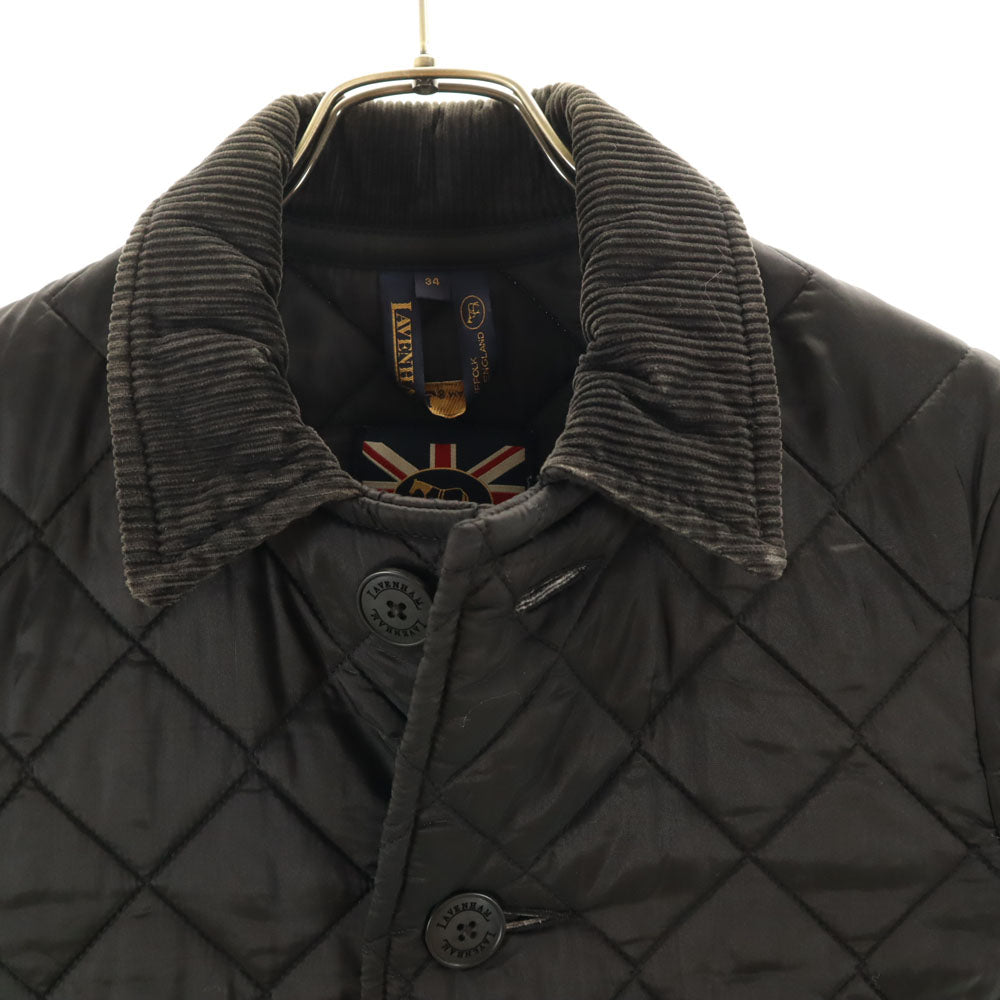 LAVENHAM ラベンハム イングランド製 キルティングジャケット 34 ブラック レディース