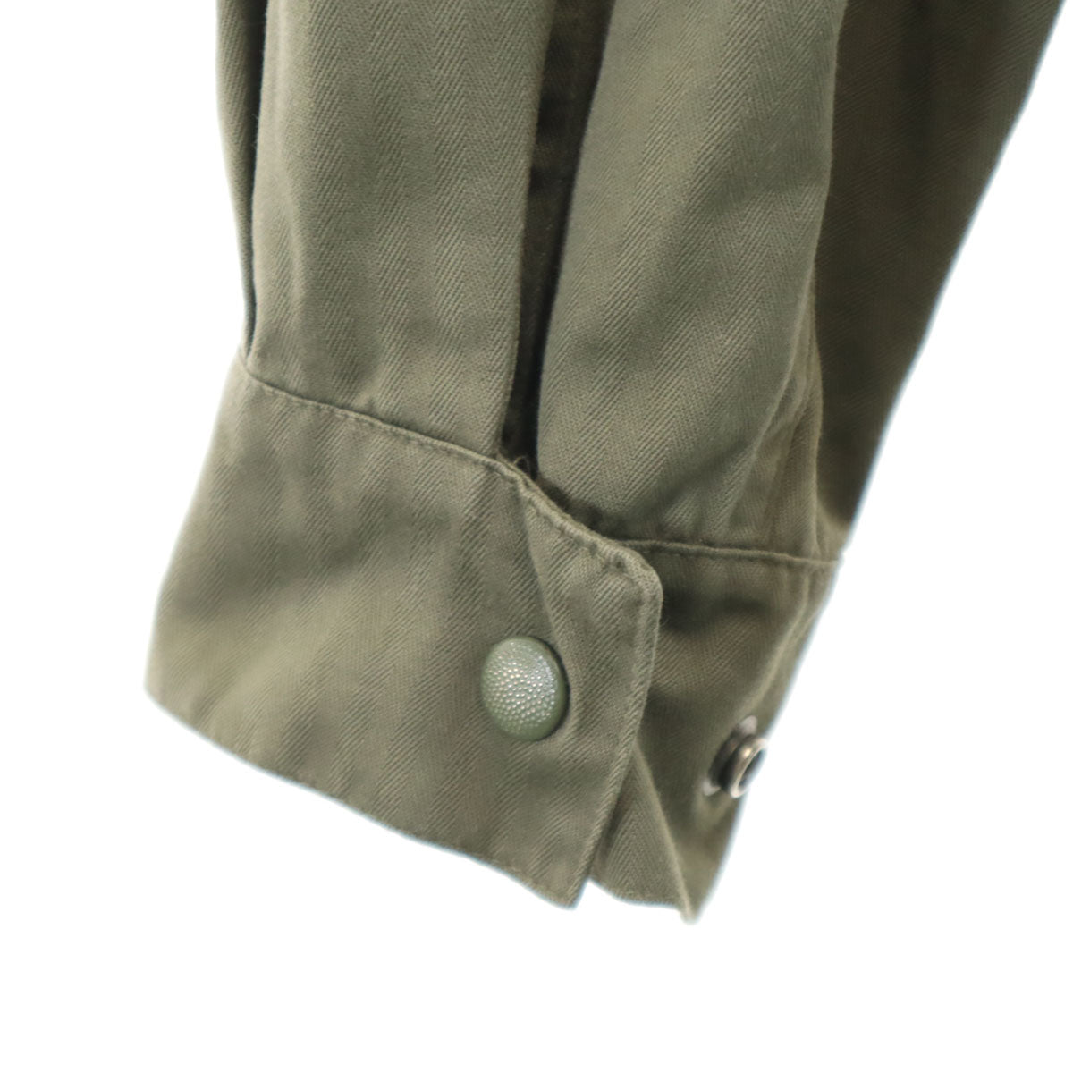 FRENCH ARMY フランス軍 80s ヴィンテージ F-2 フィールドジャケット 38 カーキ ミリタリー メンズ