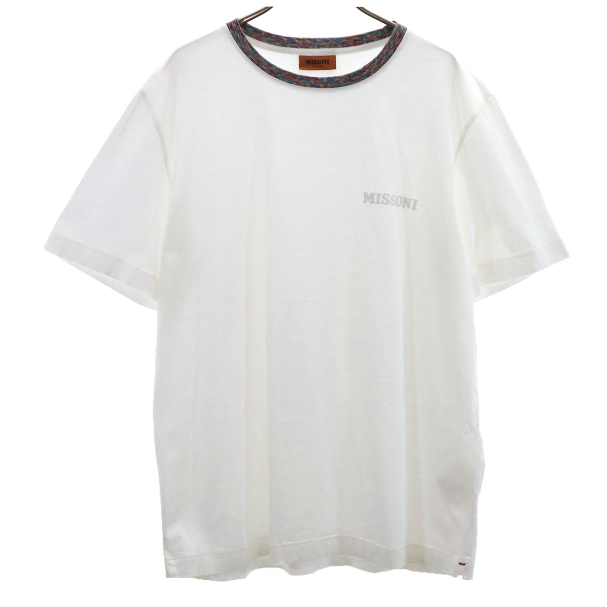Missoni ミッソーニ 半袖 Tシャツ L ホワイト メンズ