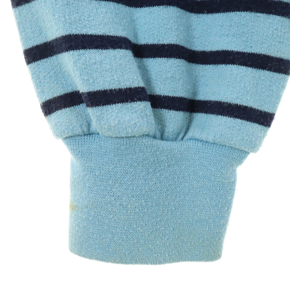 adidas CLUB アディダス クラブ 70s 80s デサント製 ヴィンテージ ボーダー柄 ジップジャケット L 水色 デサント メンズ アディダス クラブ 70s 80s デサント製 ヴィンテージ ボーダー柄