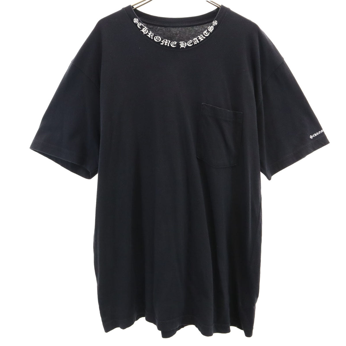 CHROME HEARTS クロムハーツ USA製 半袖 Tシャツ XL ブラック メンズ