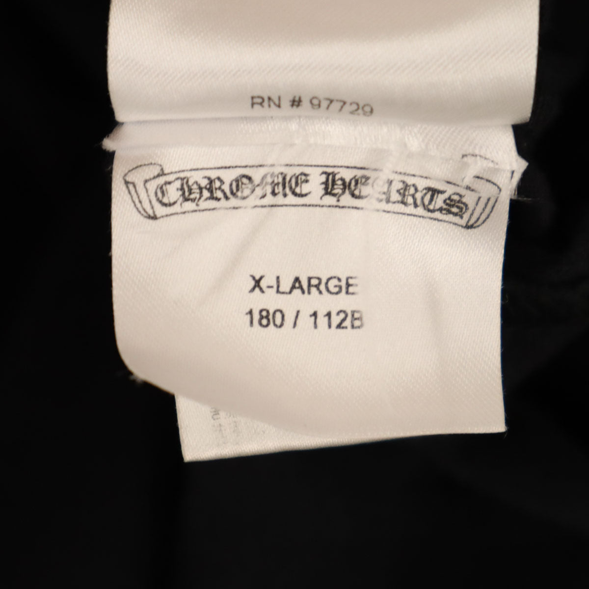 CHROME HEARTS クロムハーツ USA製 半袖 Tシャツ XL ブラック メンズ