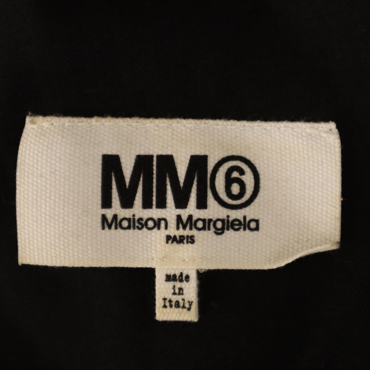 MM6 Maison Margiela エムエムシックス メゾンマルジェラ イタリア製 ノースリーブ メッシュ切替 ワンピース 40 ブラック レディース