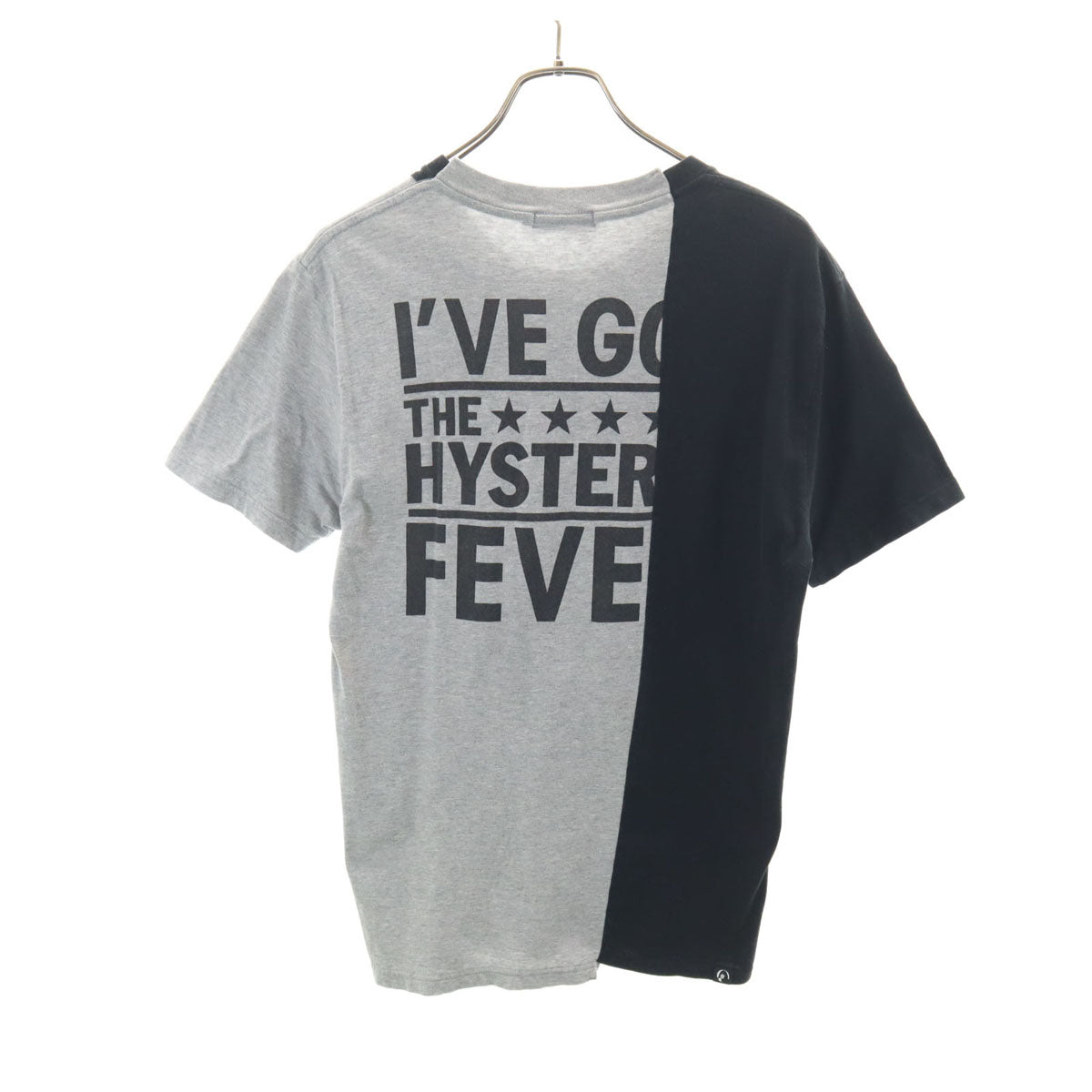 HYSTERIC GLAMOUR ヒステリックグラマー 日本製 半袖 Tシャツ M グレー メンズ