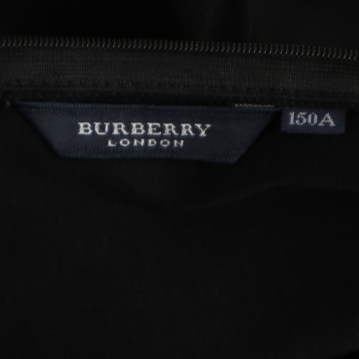 BURBERRY LONDON バーバリーロンドン 日本製 ノバチェック 半袖 ワンピース 150 ブラック 三陽商会 キッズ