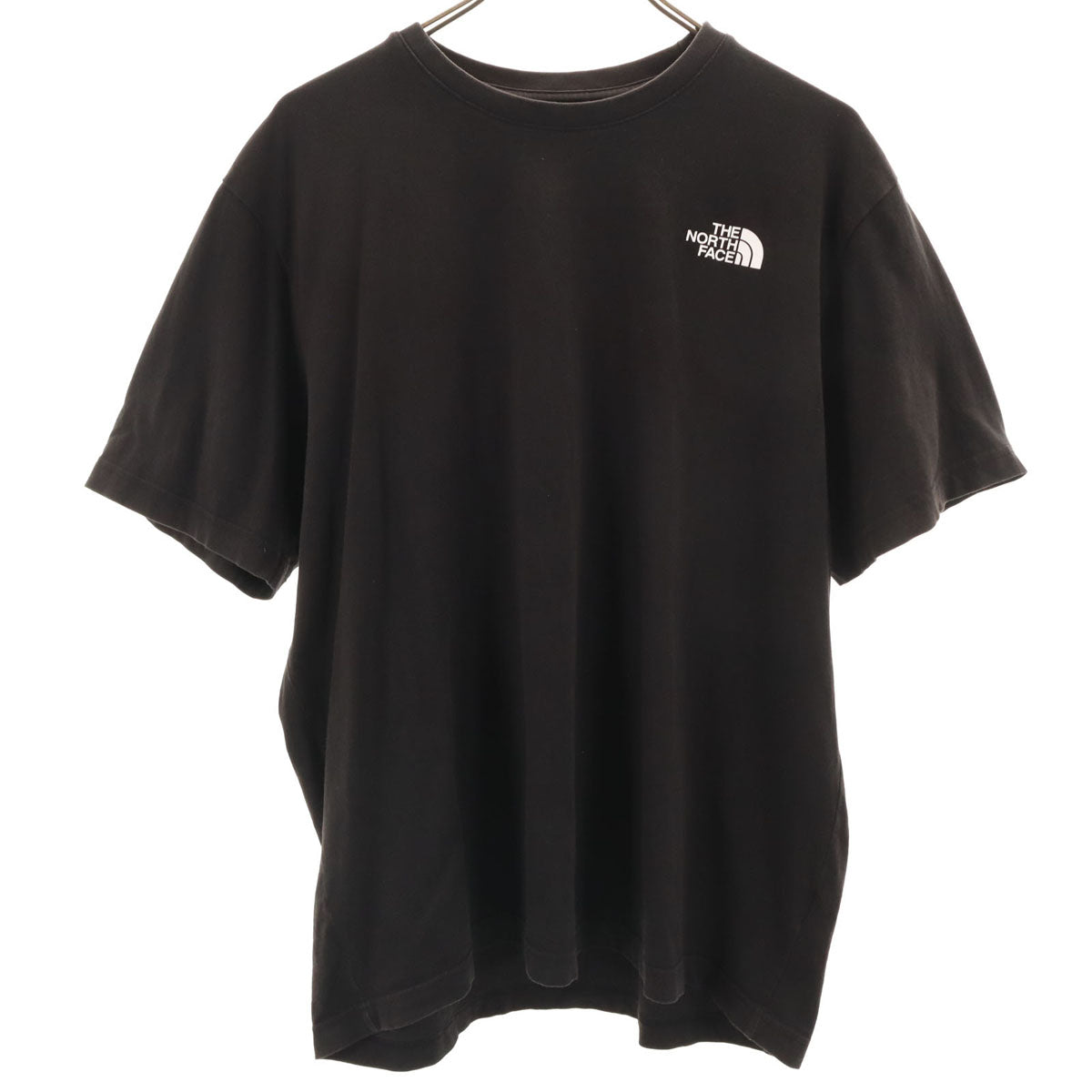 THE NORTH FACE ノースフェイス バックプリント 半袖 Tシャツ L ブラック NT7UN48A アウトドア メンズ