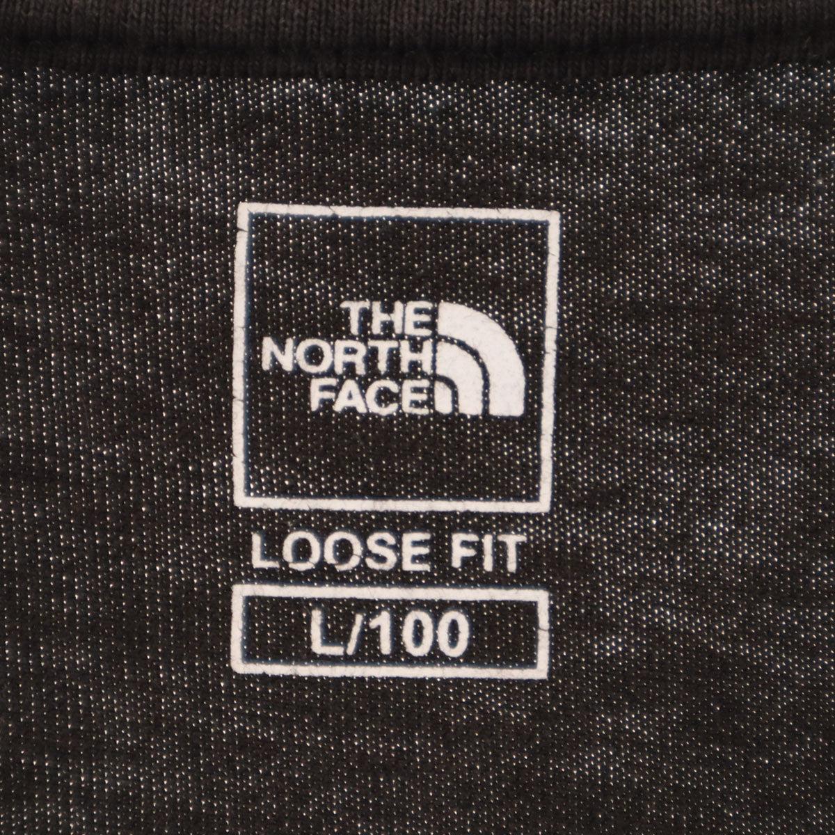 THE NORTH FACE ノースフェイス バックプリント 半袖 Tシャツ L ブラック NT7UN48A アウトドア メンズ
