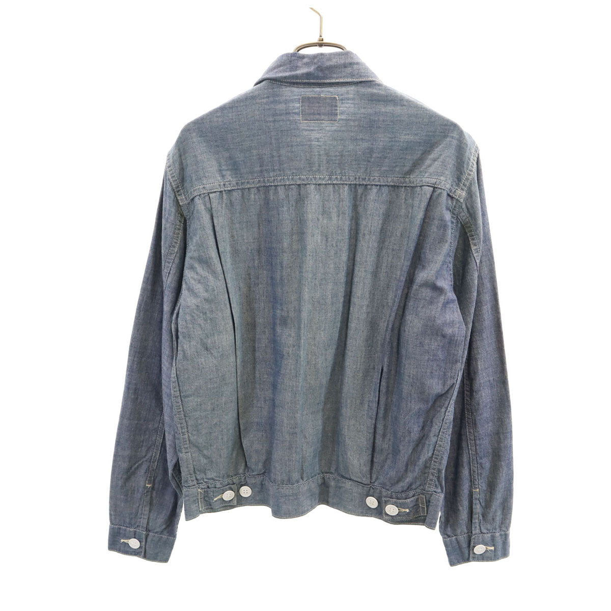 未使用 Levi's リーバイス シャンブレー デニムジャケット M ネイビー系 ジージャン メンズ