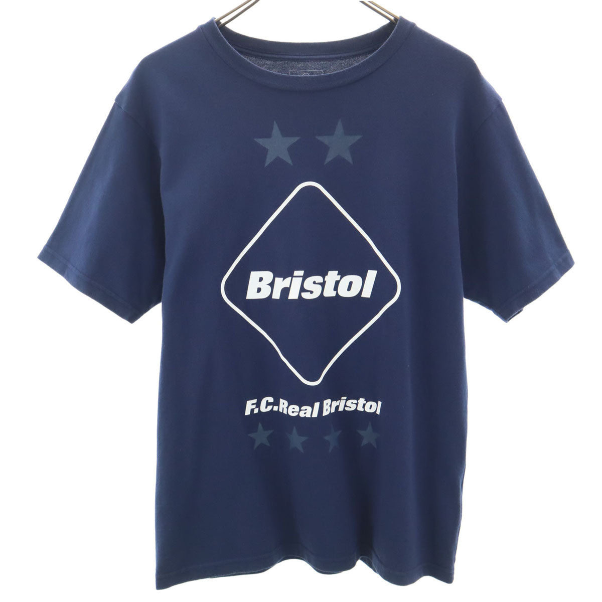 Bristol ブリストル 日本製 半袖 Tシャツ S ネイビー メンズ