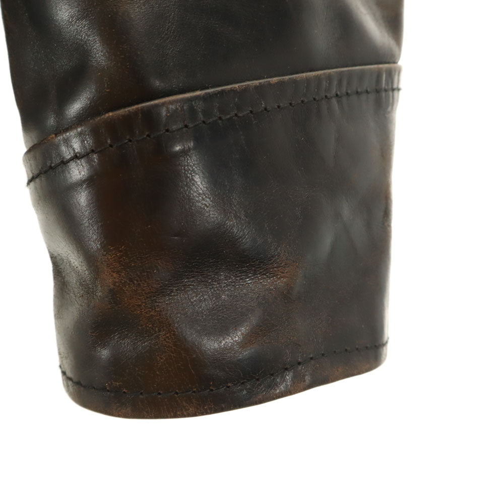 AERO LEATHER レザージャケット サイズ38 楽天市場】エアロレザー AERO LEATHER ライダースジャケット