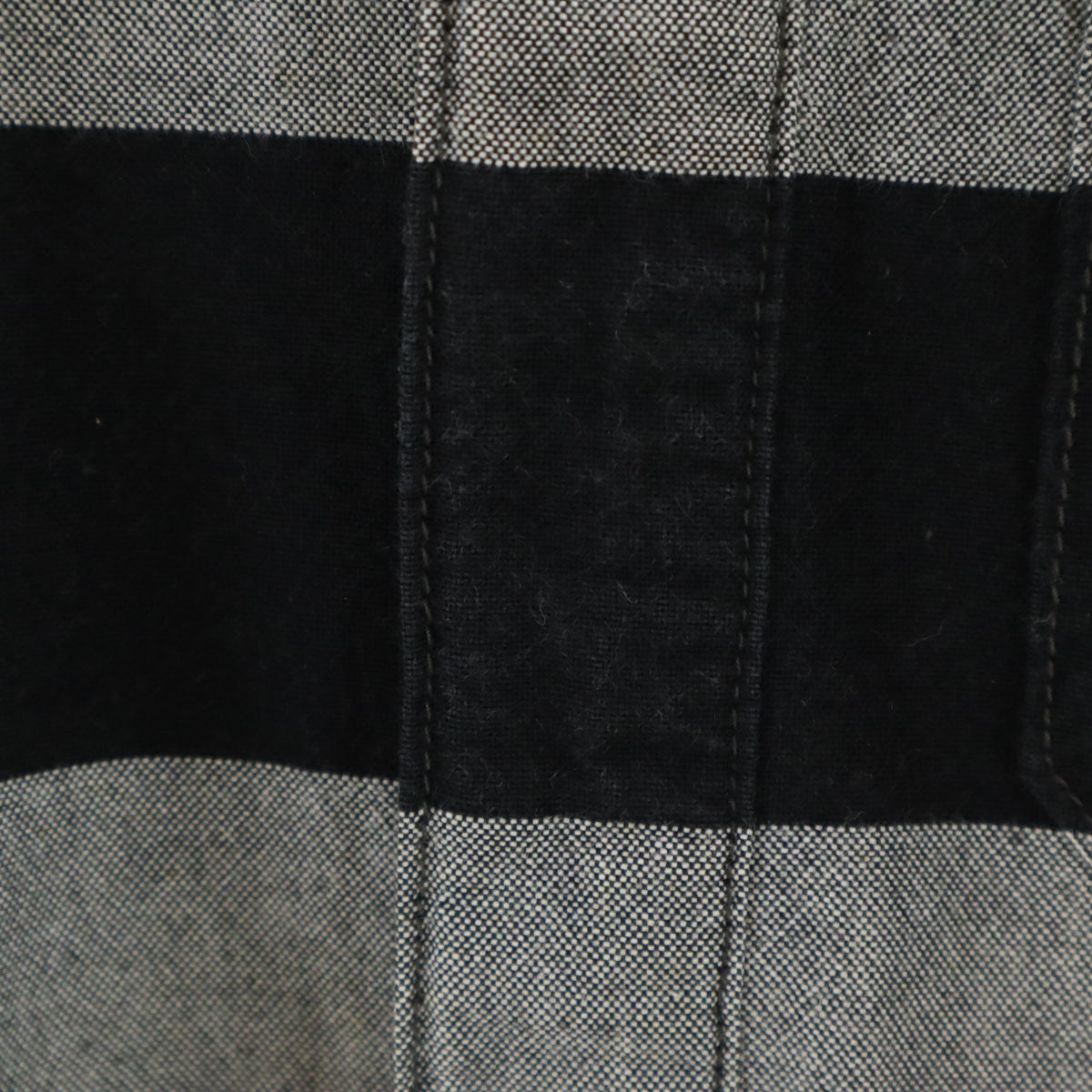 HYSTERIC GLAMOUR ヒステリックグラマー ボーダー柄 半袖 シャツ グレー メンズ