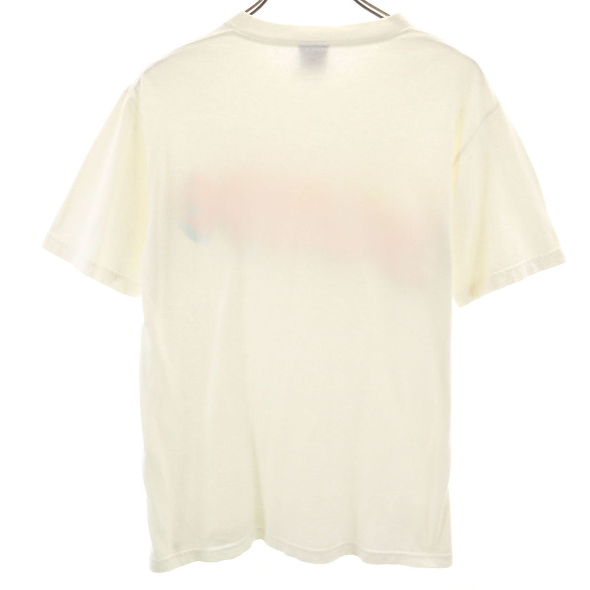 STUSSY ステューシー 90s 00s USA製 オールド 紺タグ 半袖 Tシャツ S アイボリー メンズ