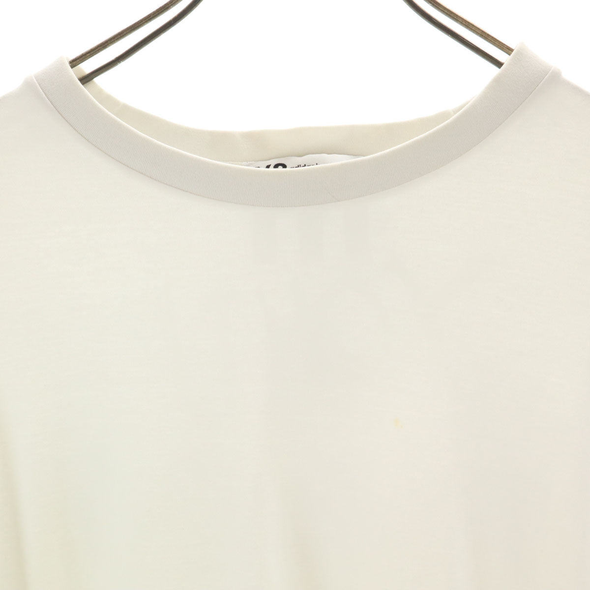 Y-3 ワイスリー バックロゴ 半袖 Tシャツ L ホワイト ヨウジヤマモト メンズ
